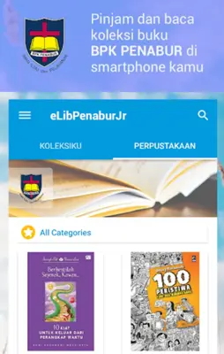 eLib Penabur SMPK android App screenshot 0